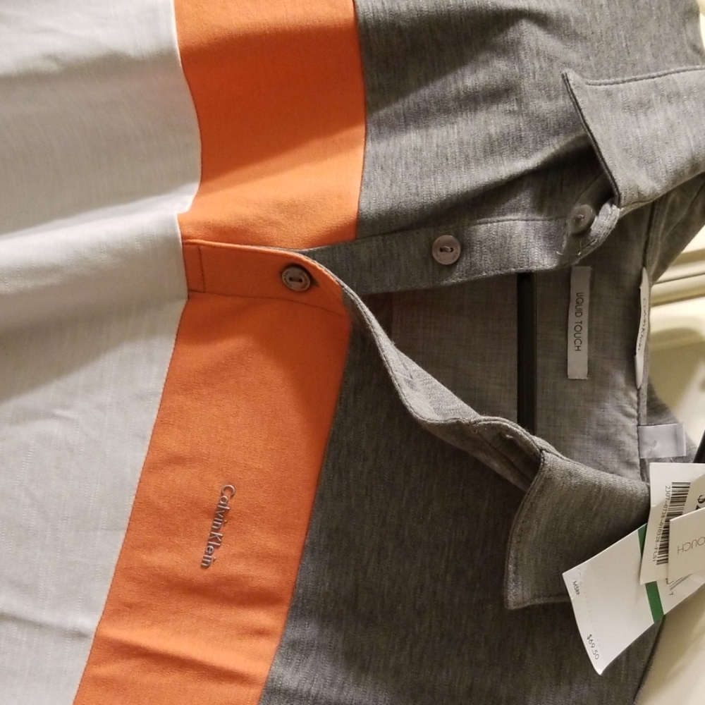 Calvin kleins mens large liquid touch shirt